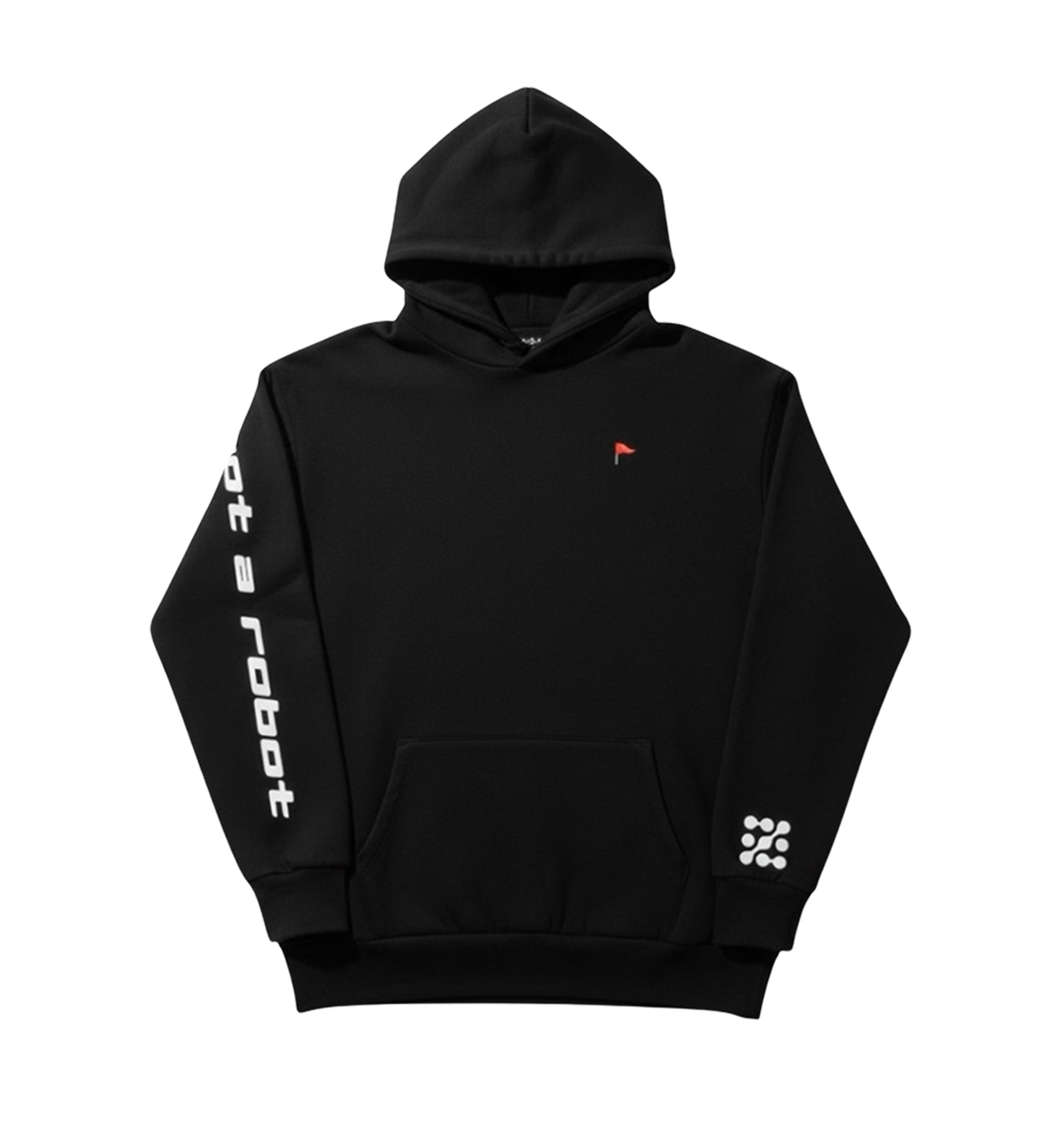 RED FLAG HOODIE CHARCOAL
